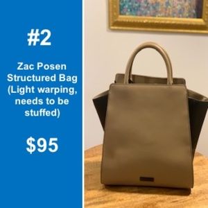 Zac Posen Two Tone Bag